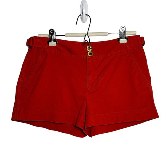 Marc by Marc Jacobs Red Cotton Blend Shorts Women's 8 - Picture 1 of 8